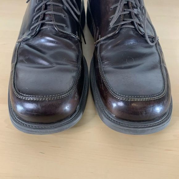 ALFANI DOUBLE STITCHED MENS DERBY SHOES MADE IN ITALY STALLONE 12 MEDIUM - Picture 7 of 10